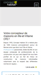 Mobile Screenshot of concepthabitat35.com